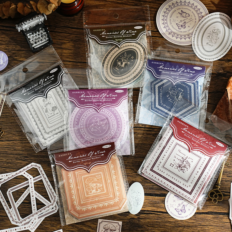 Decor Lighting Pack - 20 fogli/confezione Borsa adesiva Memorie della
