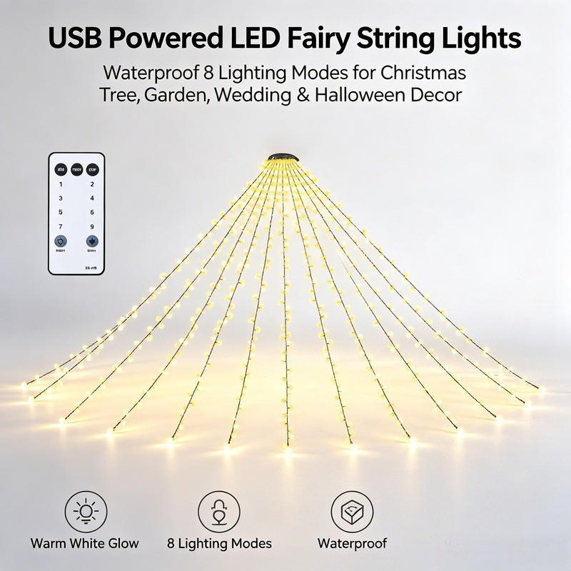 Lighting Decor For Wedding - Luci a stringa LED USB, luci