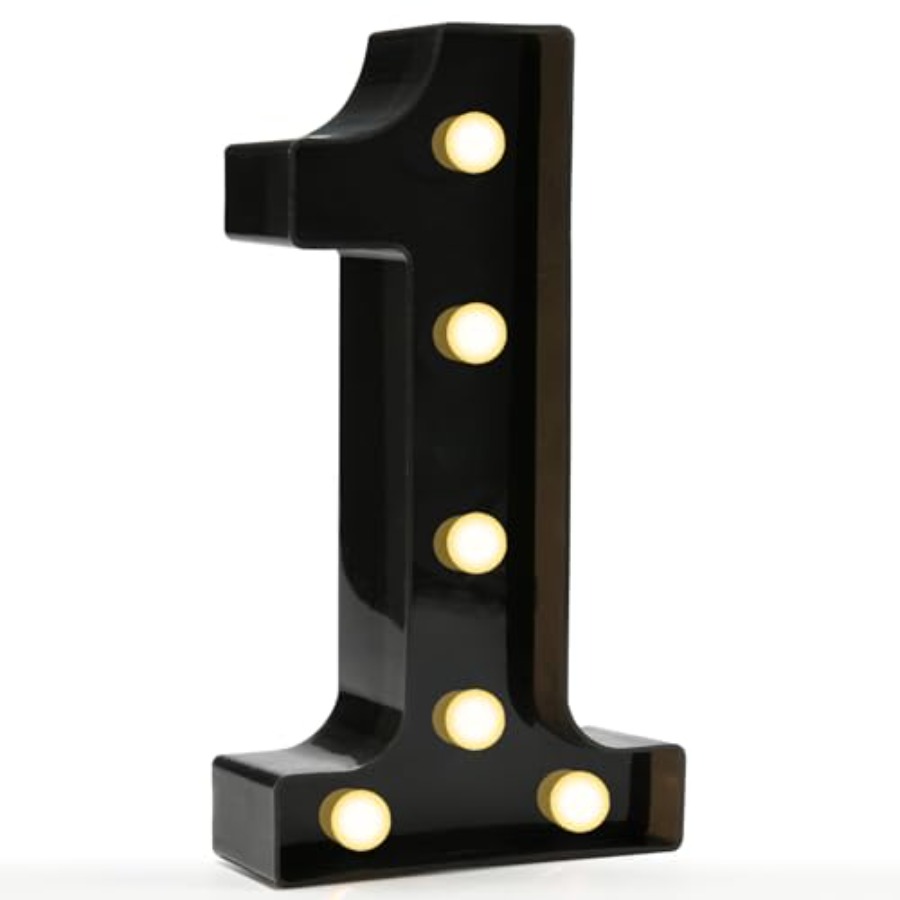 Light Up Letters Marquee - Lettere e Numeri Decorativi Luminosi a