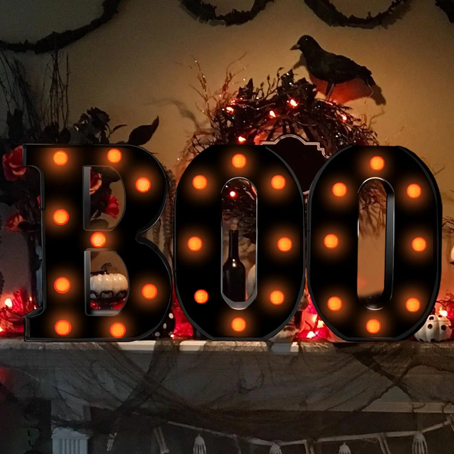 Light Up Letters Marquee - Decorazioni per Halloween per interni -