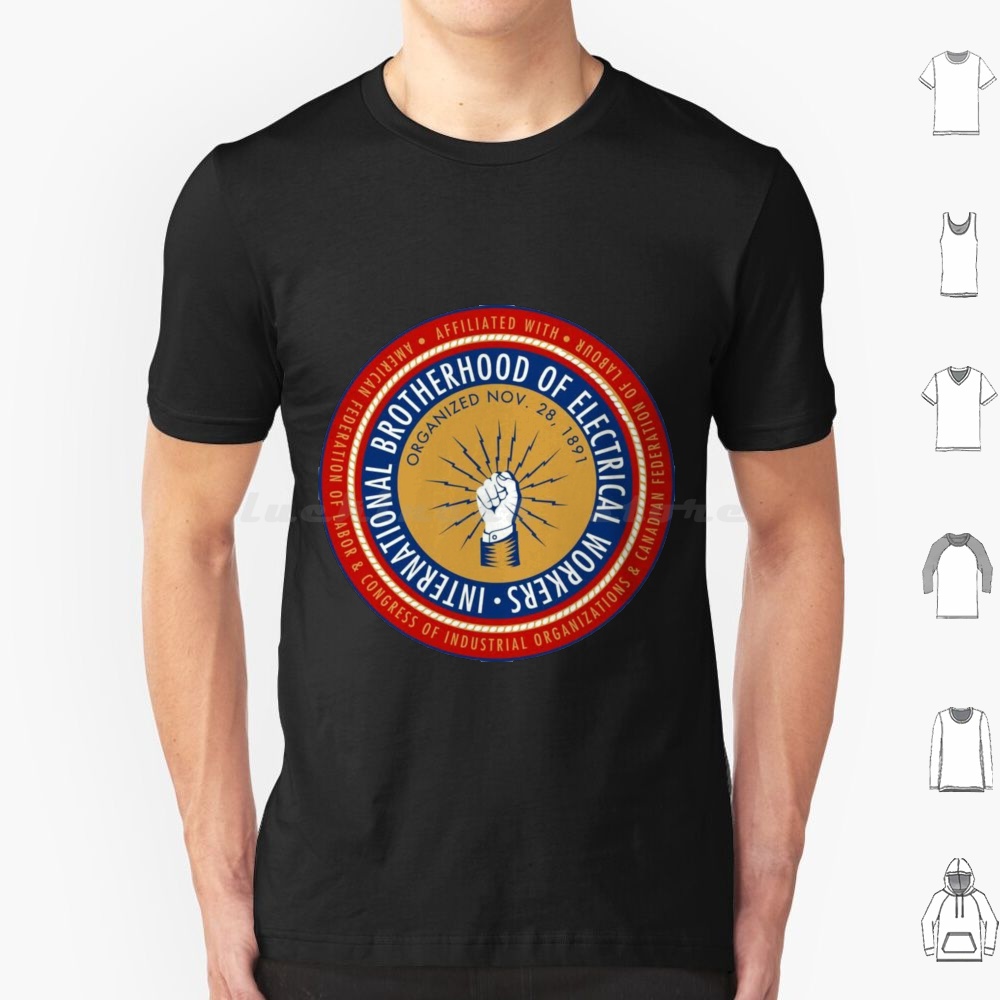 Union Lighting & Decor - Ibew Elettricista-Cool T Shirt Big Size