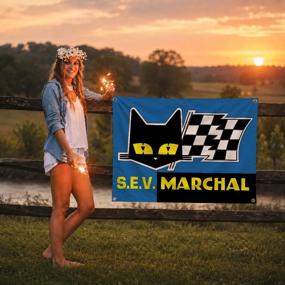 Home Decor Lighting Brands - Bandiera decorativa del marchio S-S.E.V.MARCHAL per
