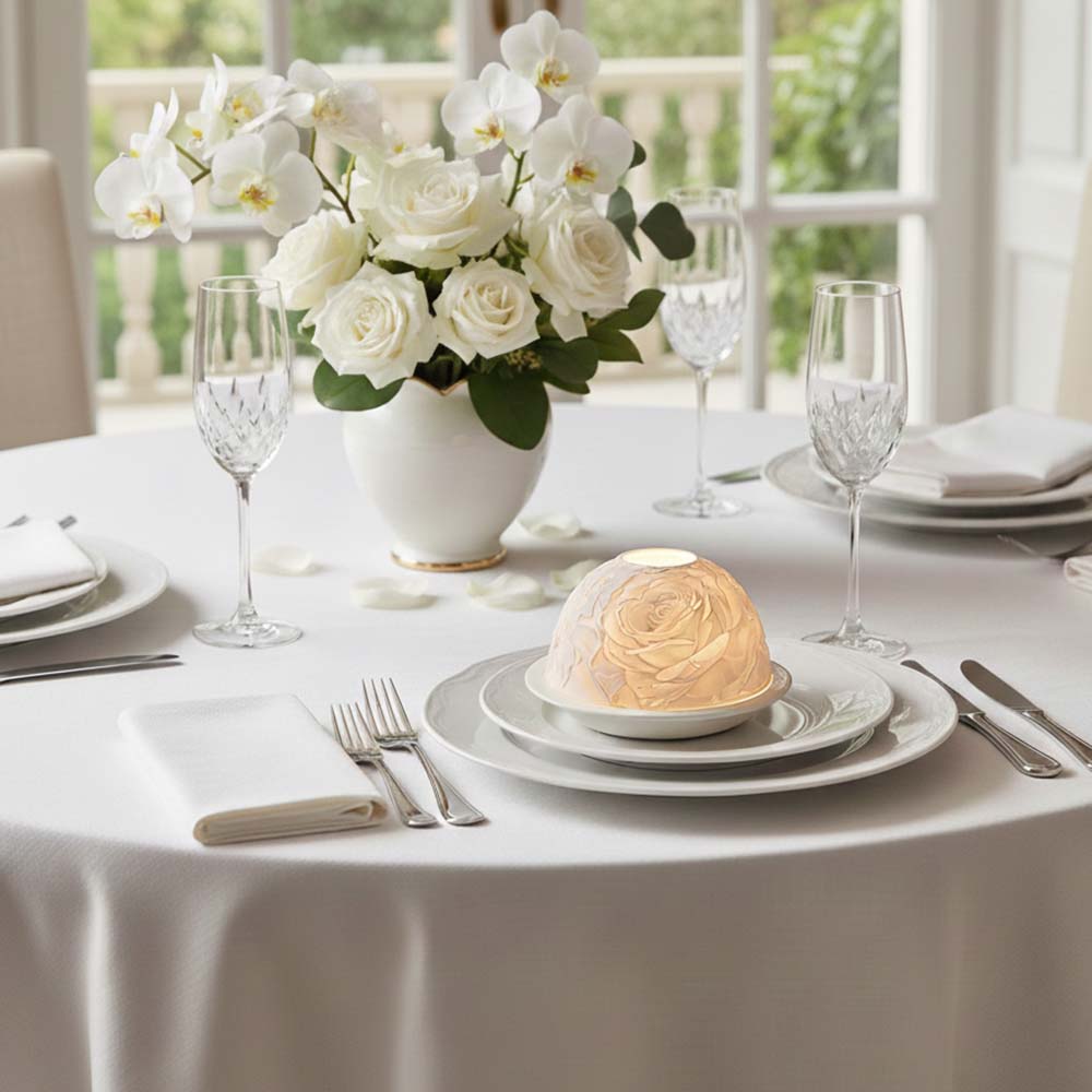 Elegante portacandele in porce - Lighting Decor For Wedding recensione e prezzo