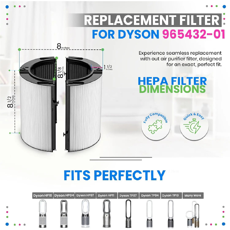 Filtro al carbone per Dyson TP - Dyson Fan Tp07 recensione e prezzo