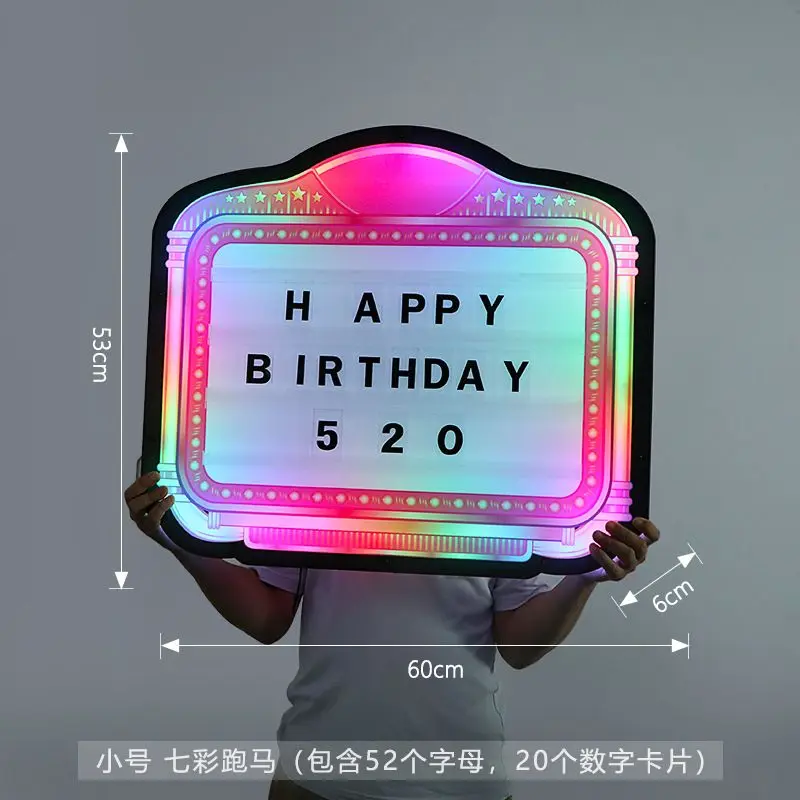 La bacheca personalizzata con  - Light Up Letters Marquee recensione e prezzo