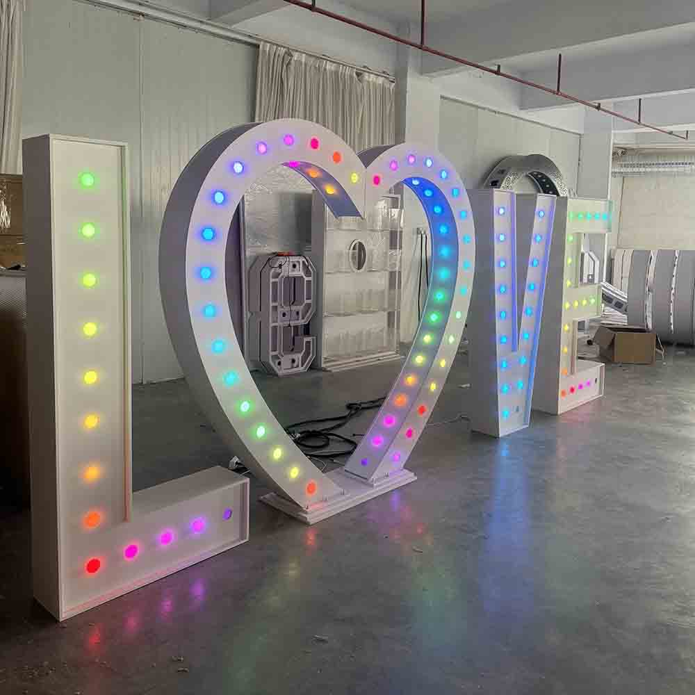 Logo di dimensioni personalizz - Light Up Letters Marquee recensione e prezzo