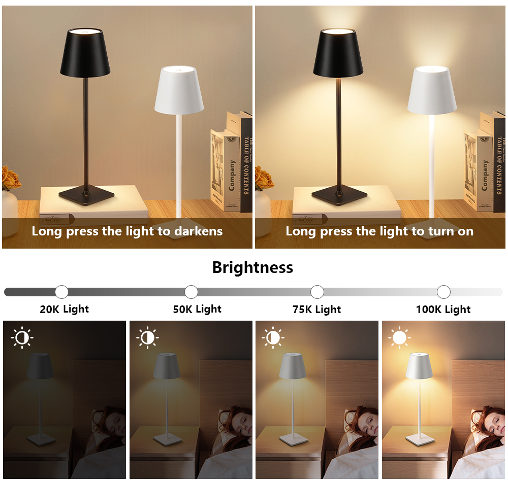 Lampada da Tavolo LED Ricarica - Room Decor Lighting Lamp recensione e prezzo